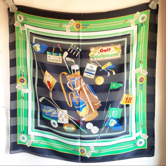 Women’s Golf Scarf Italian New - Picture 1 of 1